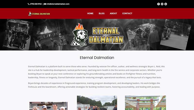 New Website Launch: Eternal Dalmatian